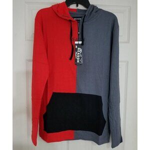 Reason Clothing Lightweight Colorblock Hoodie Mens Size Medium
